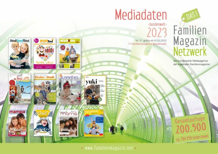 Titelbild Mediadaten Familienmagazine